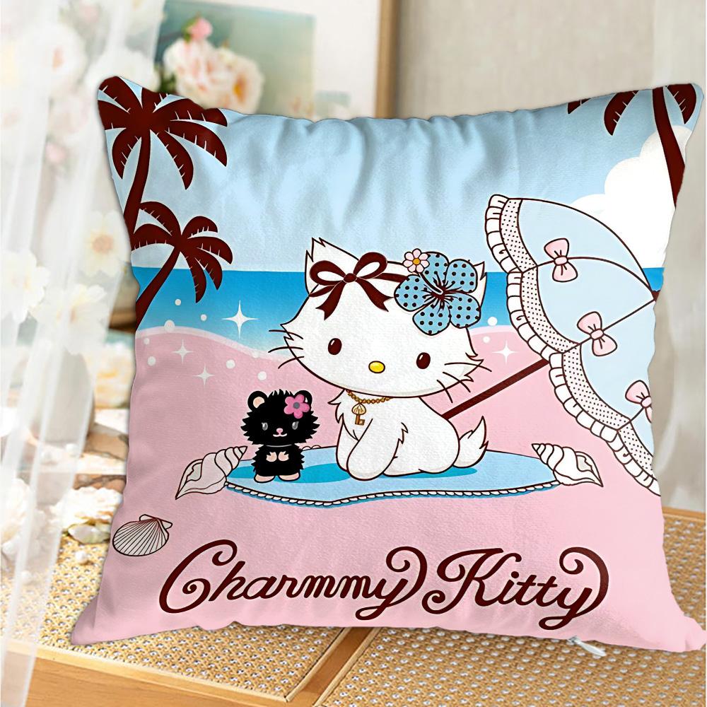 Kawaii C-Charmmy Kittyes Cushions For Decorative Sofa Cushion Covers Room Decorating Items Gifts Decoration Home