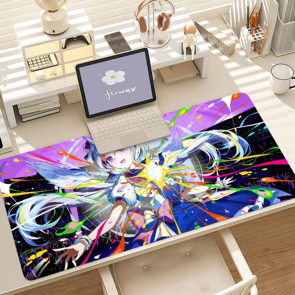 Ayatsuno Yuni Anime Gaming Mouse Pad Antislip Rubber Base Large Pc Keyboard Laptop Desk Mat For Office Student Home