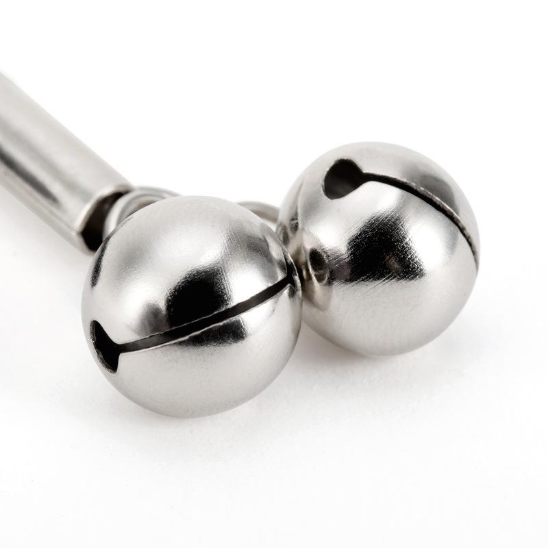 Metal Sexy Bell Nipple Clamp Mei Mei Clip Female Masturbation Adult Products Sex Toy Sex Tools