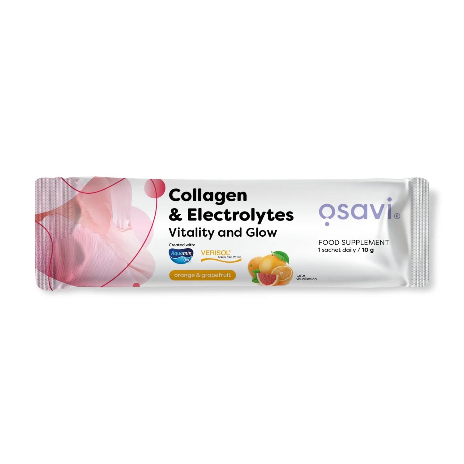 Cheap Stuff 4 All Unisex Orange Collagen Electrolytes Vitality And Glow, & Grapefruit - 10 Grams (1 Serving)
