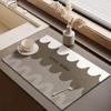 Melard Style Drain Pad Coffee Machine Special Water Absorbing Countertop Insulation Cup Kitchen Drainage Pads Home Decoration