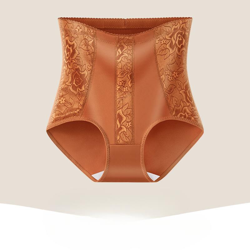 Women's Seamless Mid-High Waisted Tummy Control Panties Strong Abdomen Slimming Butt Lifting Waist Trainer Shapewear Briefs