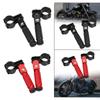 Motorcycle Footrests Accessories Foldable 8mm Pegs Pedal Board Attachment Easy Installation Sturdy