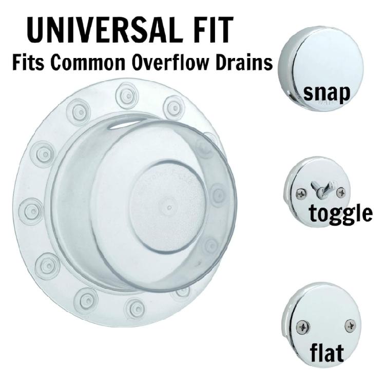 Bathtubs Anti Overflows Plug Automatic Water Level Controllers Drain Stoppers With Double Protective Technology