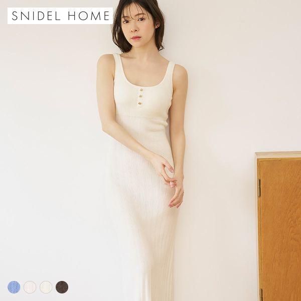 SNIDEL HOME ICESUMMER Cool Touch Dress Cup-in Padded Pajamas Room Wear SNIDEL HOME