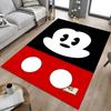 Mickey Mouse Icon Carpet For Playroom Bedroom Living Room Sofa Home Decorkids Game Area Rug Nonslip Floor Mat