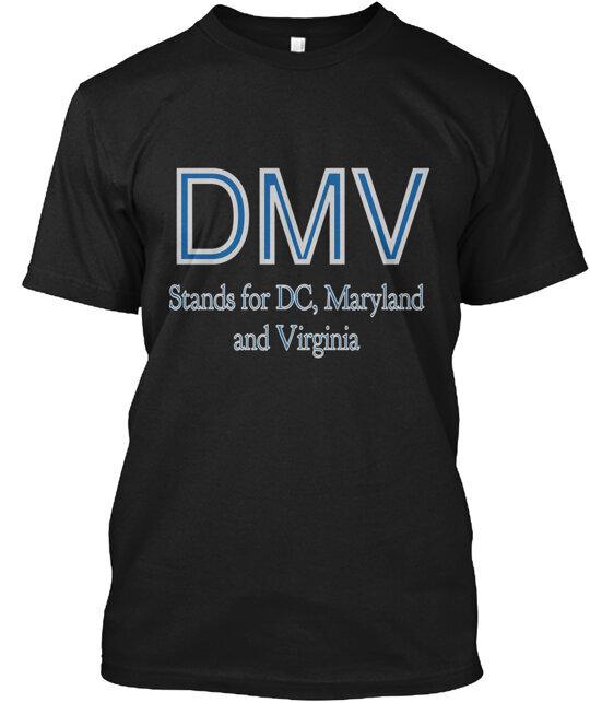 The DMV Tee T-Shirt Made in the USA Size S to 5XL Unisex T-Shirt M