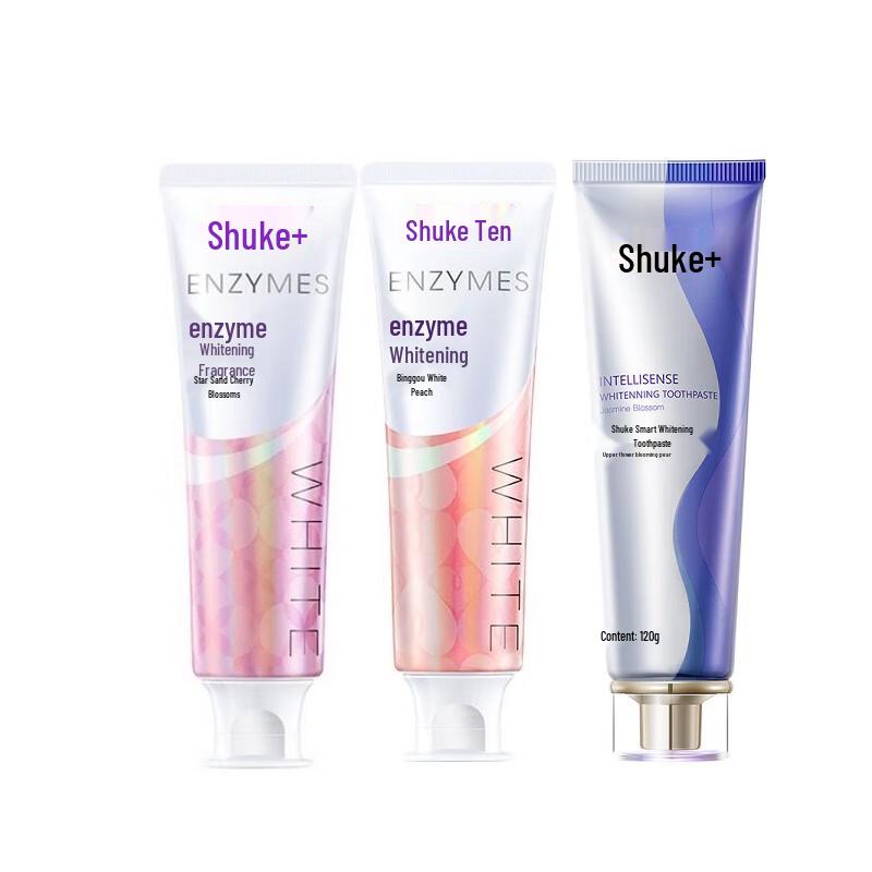 

Комбо отбеливающая энзимная зубная паста Shuke Smart