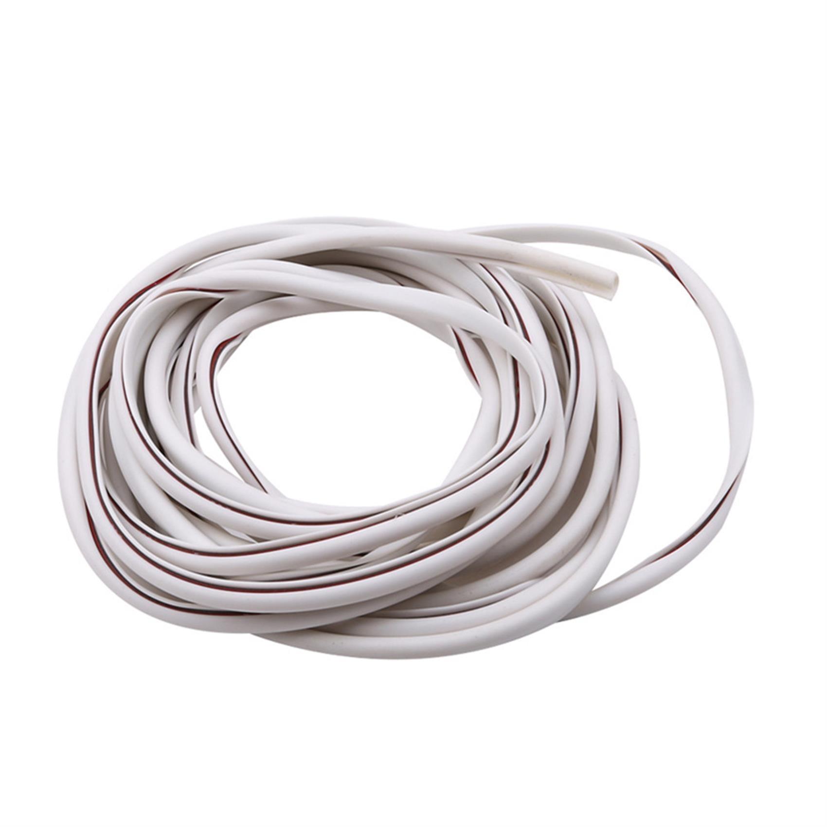 

5M Car Door Protector Anti Collision Strip U Type Universal High Quality Rubber Car Door Edge Protection Car Accessories белый