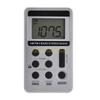 B03C Portable FM Radio with Rechargeable Battery Enjoy On-The-Go Listening with Earphones and Digital Display
