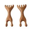 Sandalwood Meridian Massage Comb - Natural Health Wood for Household Use
