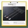 Spiral Pattern Long Handle Mixing Spoon Food Grade Stainless Steel Cocktail Scoop for Home Bar Bartender Drink Making