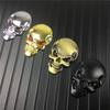 Skull Zinc Alloy Metal Car Stickers on Auto 3D Motorcycle Moto Stickers and Decals Car Styling