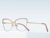 New Style Fashionable Cat-eye Hollow-out Design Anti-blue Light Glasses
