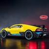 1/18 Bugatti Divo Super Toy Car Modelo Diecast Miniatura Corrida Modelo Portas Abriveis Som Luz Coleção Presente para Meninos Crianças