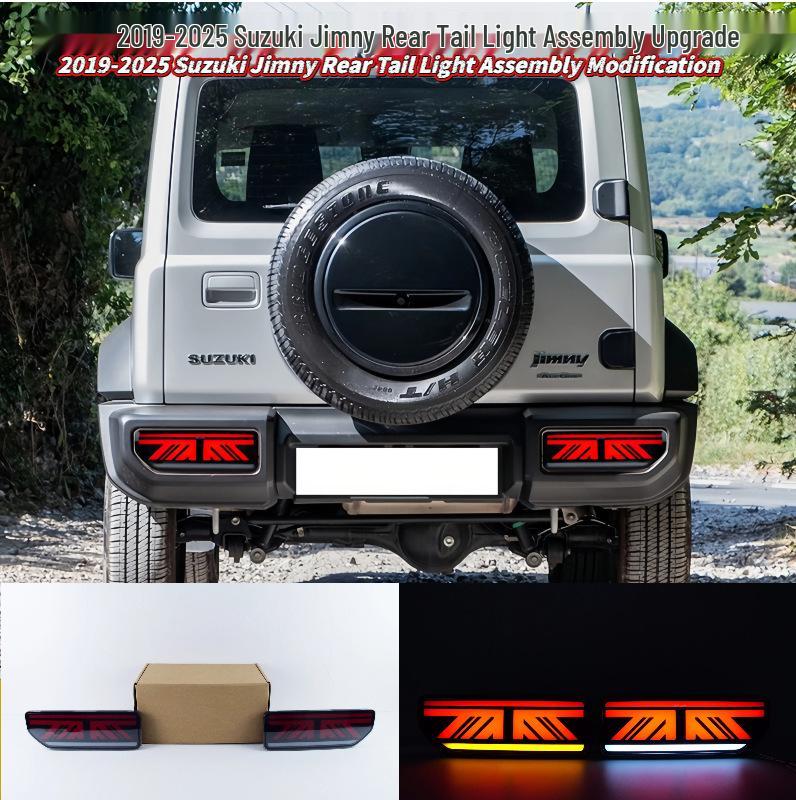 Комплект для модификации задних фонарей Suzuki Jimny 2019-2025 Clear Shell with Four Functions: Pair