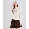 Betu Women's A-Line Double-Layer Hem Short Skirt