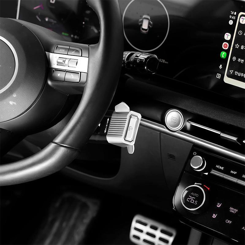 Column Gear Shift Knob Cover For Hyundai Santa Fe/Kona 2024-2026 For Hyundai Tucson 2025-2026, Sonata 2023-2026 Accessories
