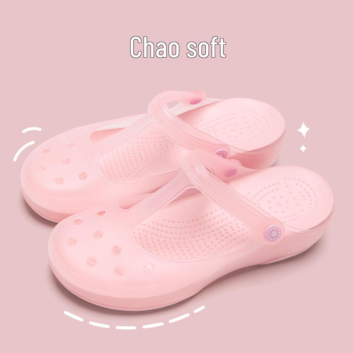 Women s EVA Thick-Soled Non-Slip Mary Jane Summer Beach Shoes 40