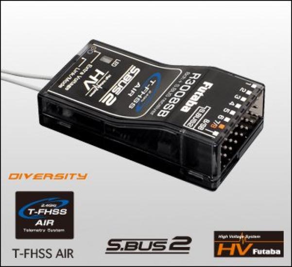 x 2 Double Receiver Set Full Spring Specification for Multicopter 10JM-R3008SB T/R (Drone) 0008537-3