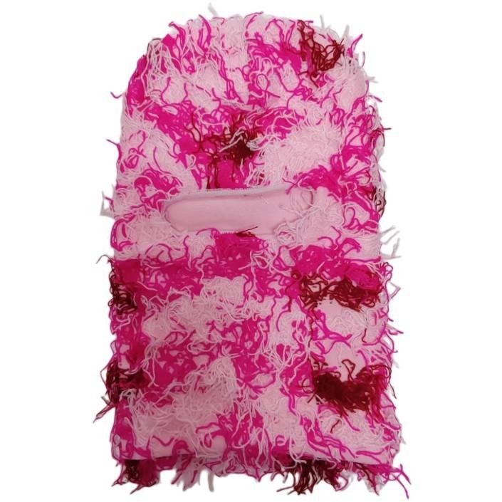 Passamontagna Invernale Lavorato a Maglia Mimetico Cappello Unisex Caldo Antivento Copricapo Per Uomini Donne