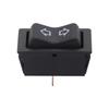 Small  12V/40A Motor Direction Switch with Self Resetting Feature Motor Reversal Switch Plastic for enhances Stability