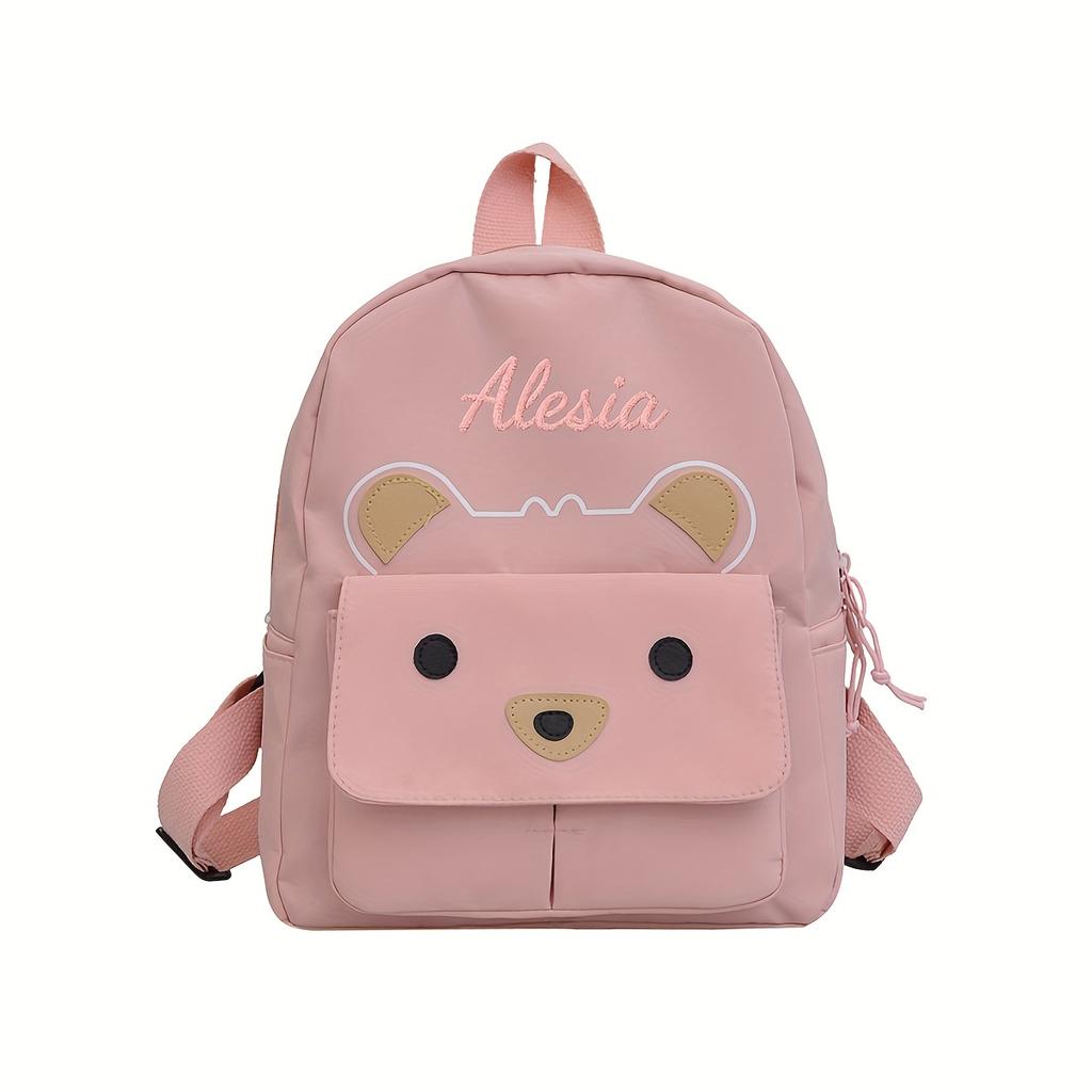 Embroidered Toddler Backpack Custom Kids Backpack Personalized Children'S Backpack Kids School Gift Laptop Bag Back To School