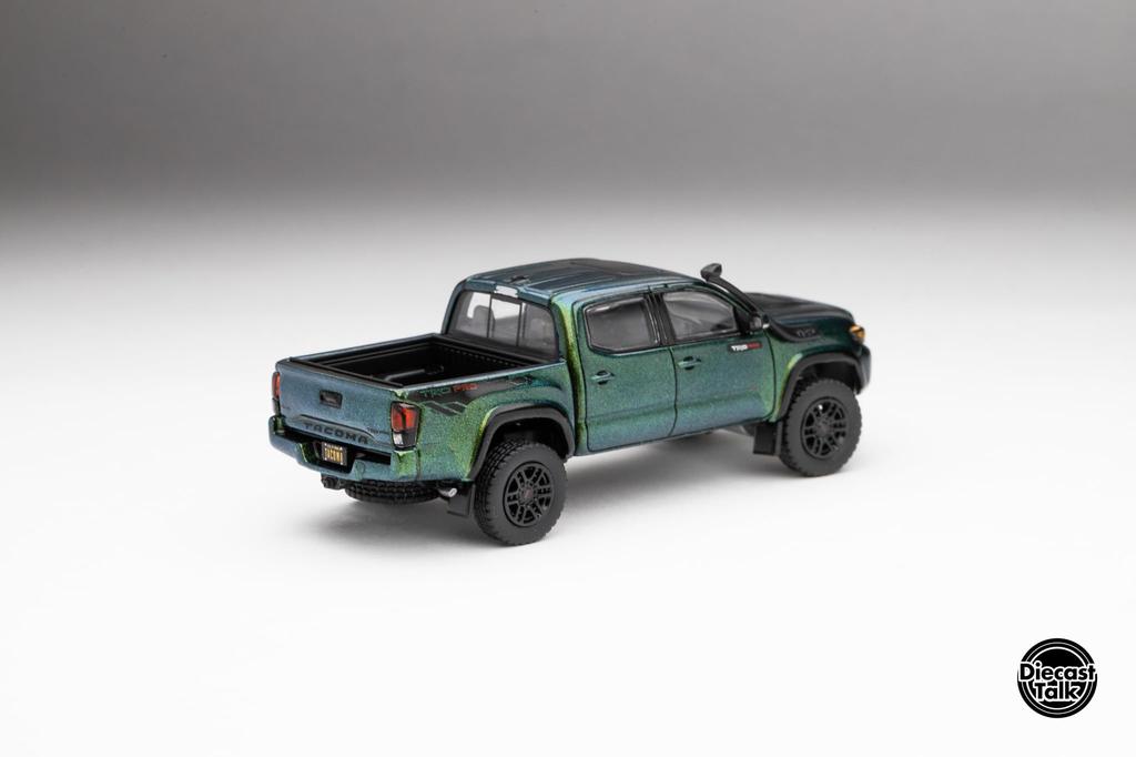 FREESTYLE GCD Scale Toyota Tacoma TRD PRO Magic Green DiecastTalk Custom Order Finished Model DTGSPC10 1/64