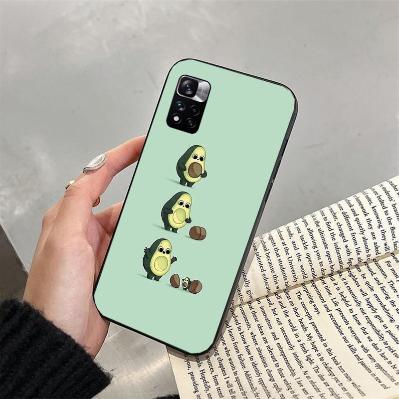 

Phone Case for Xiaomi Redmi note 13 12S 12 Pro 11S 11 10 Pro 10S 12S Redmi 10 10C 9C 13C Avocado Fruit Case Redmi Note 12 Pro 5G