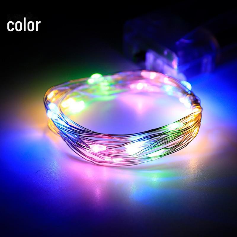 LED Live Stream Background Decoration Lamp with USB & 8-Function Remote, Waterproof Copper Wire Design