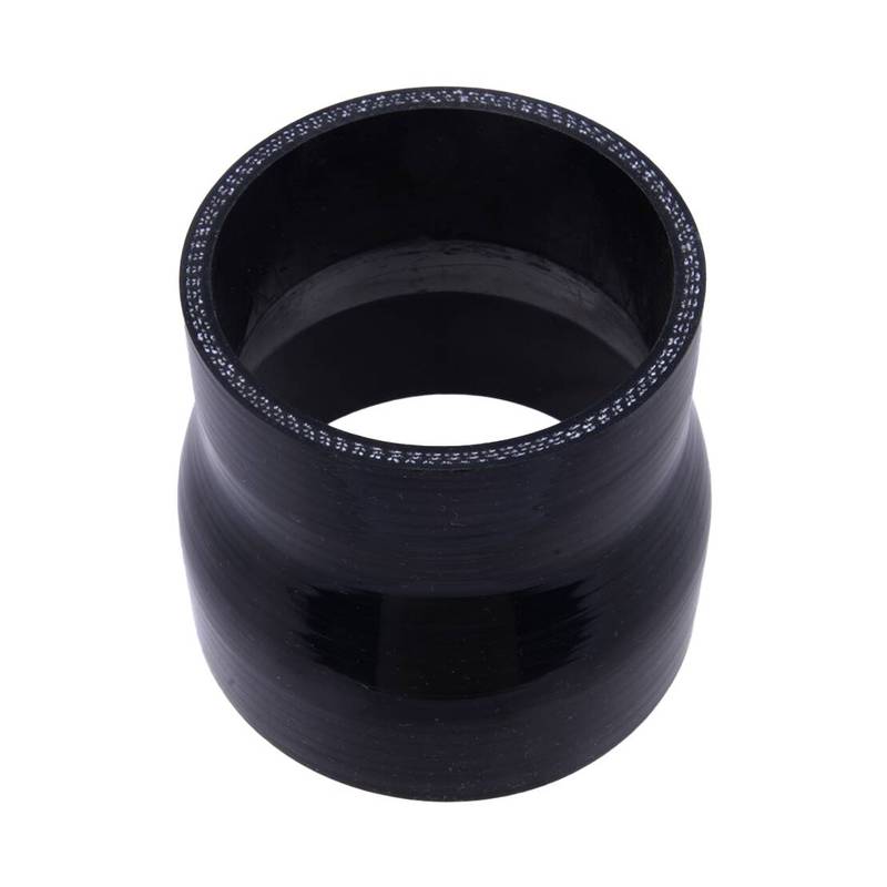 Black 3" To 2.5'' Straight Reducer Silicone Coupler 3 Ply Turbo Intercooler Hose Pipe