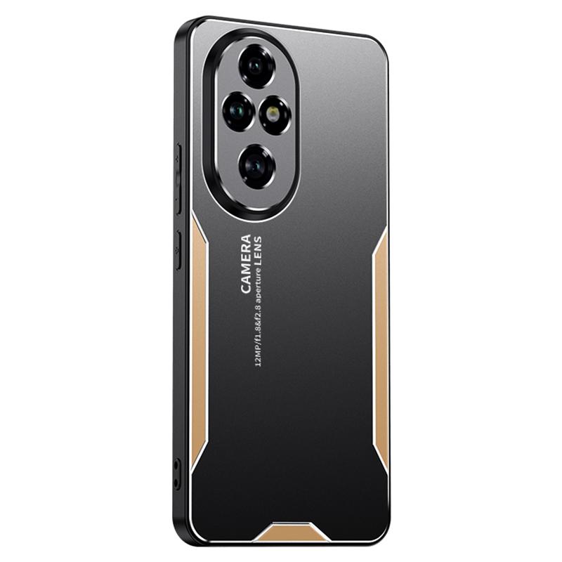 

Защитный чехол для Honor 200 Pro 5G из алюминиевого сплава, ТПУ и ПК Gold