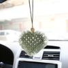 Rearview Mirror Hangings Accessories of Heart-Shaped Car Hangings Ornament Cute Car Accessories for Teens Women