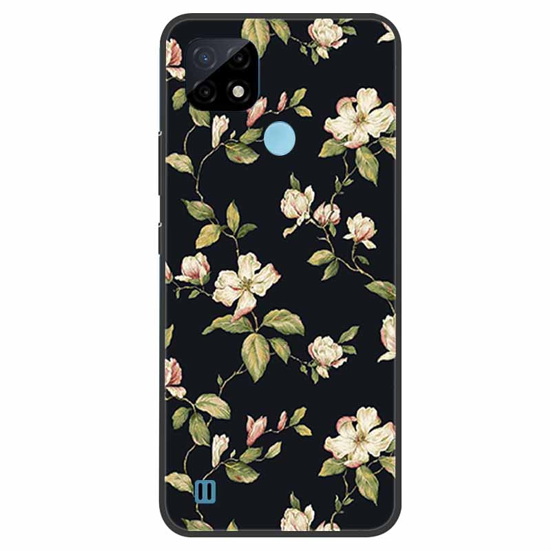 Pro Realme C21 Pouzdro Nárazuvzdorné Měkký silikon TPU Zadní kryt Pro Realme C31 C21Y C25S C25 Pouzdra na telefony Realme C21 C31 Roztomilý kreslený