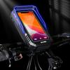 WILD MAN Fahrrad-Handytasche 0,6L MTB Fahrradlenker Handyhalter Touchscreen Schnellverschluss Fahrradzubehör