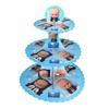 Baby B-BOSSED Birthday Theme Birthday Party Decoration Backdrop Family Cup Plate Napkin Balloons Baby Shower Supplies Kid Gift