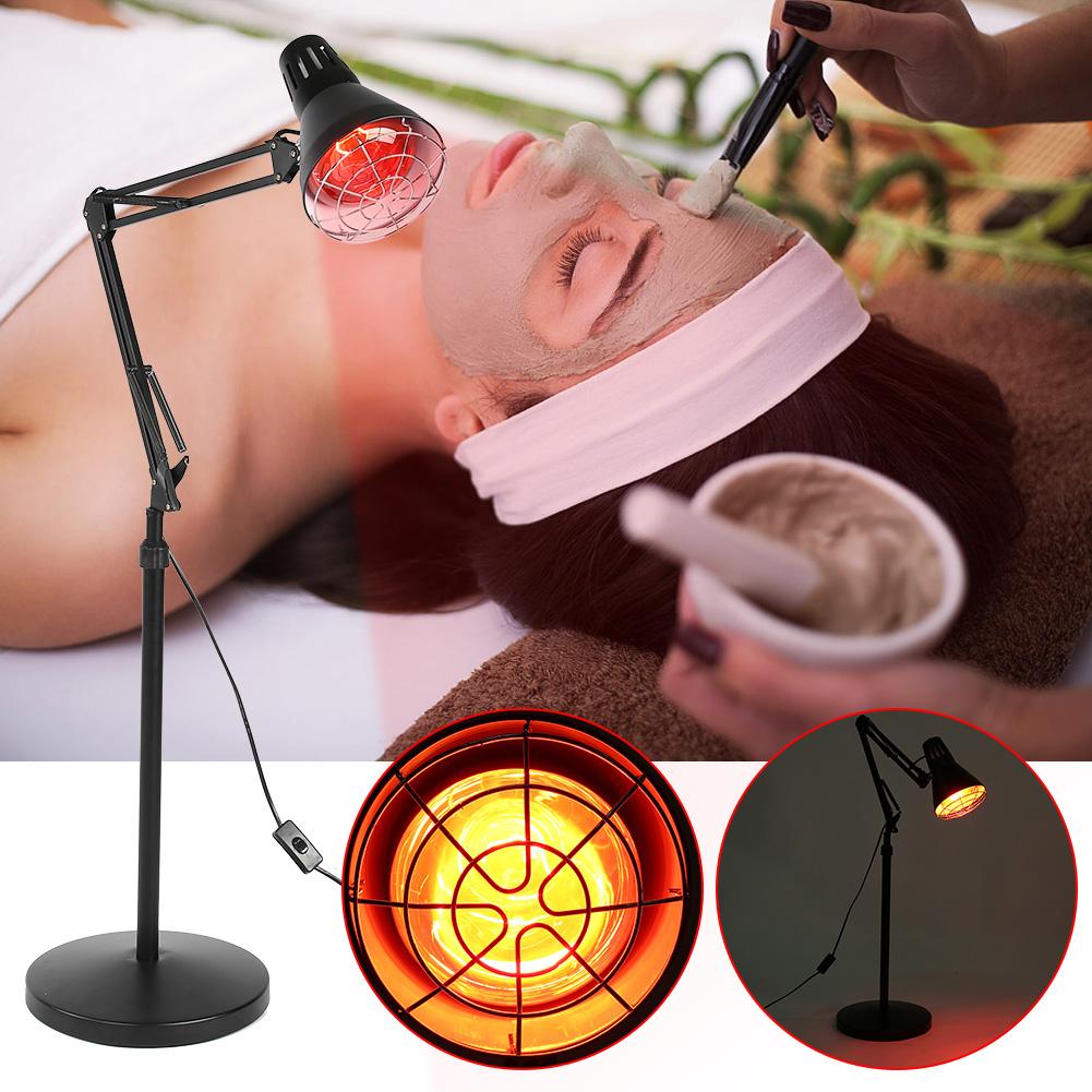 Infrared Light Heating Therapy Floor Stand Lamp Muscle Pain Cold Relief Constant Temperature