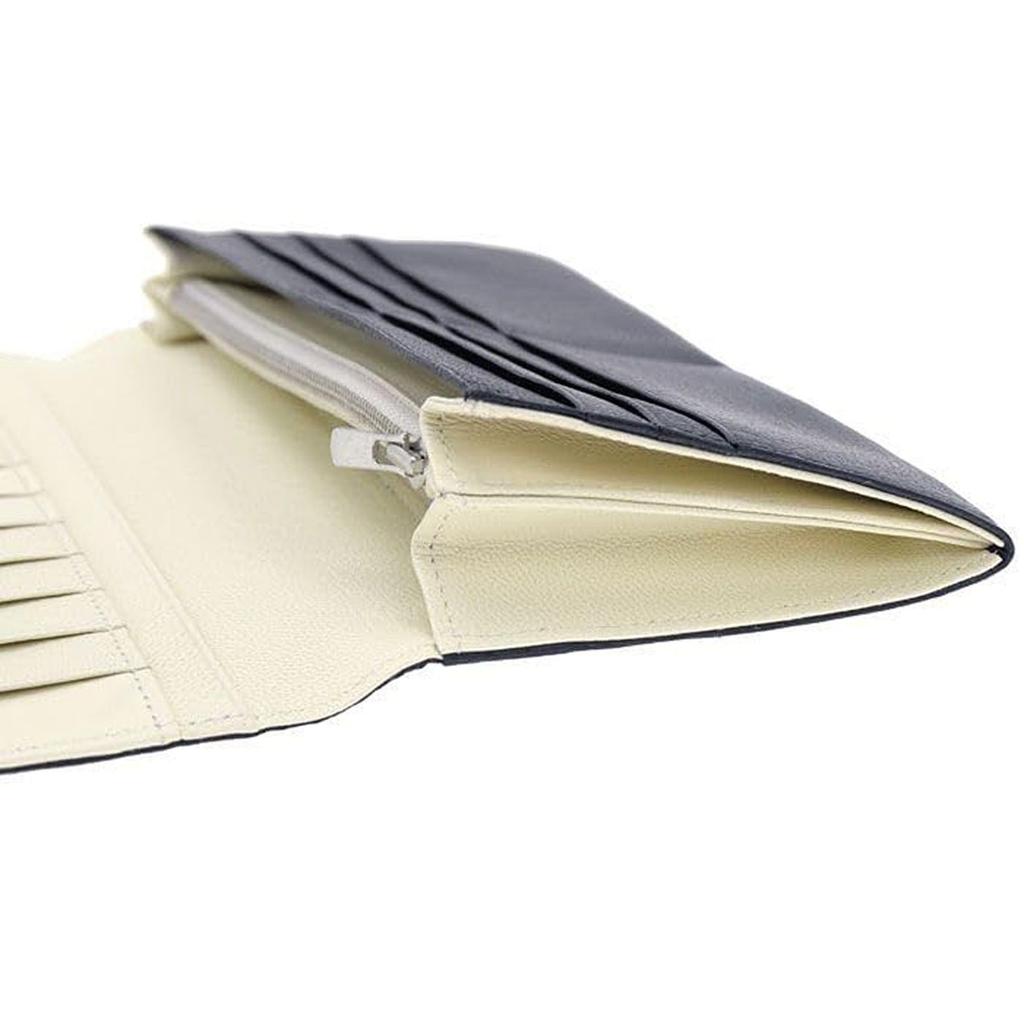 Porter Double Long Wallet x 129-06010 (Schwarz Orange)