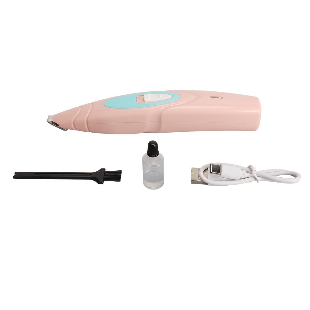 Dog Clippers Professional Safety Low Noise Electric Rechargeable Pet Paw Trimmer for Dogs Cats Pets