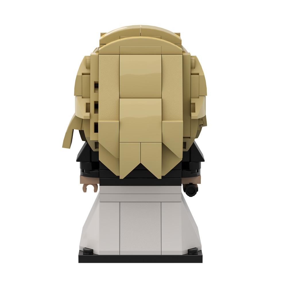 Gobricks MOC Anime Bride of Chucky Brickheadz Constructing Blocks Child's Engage With Franchise Bricks Movie Figure Toys Present