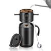 Portable Stainless Steel Insulated Drip Coffee Travel Mug Set