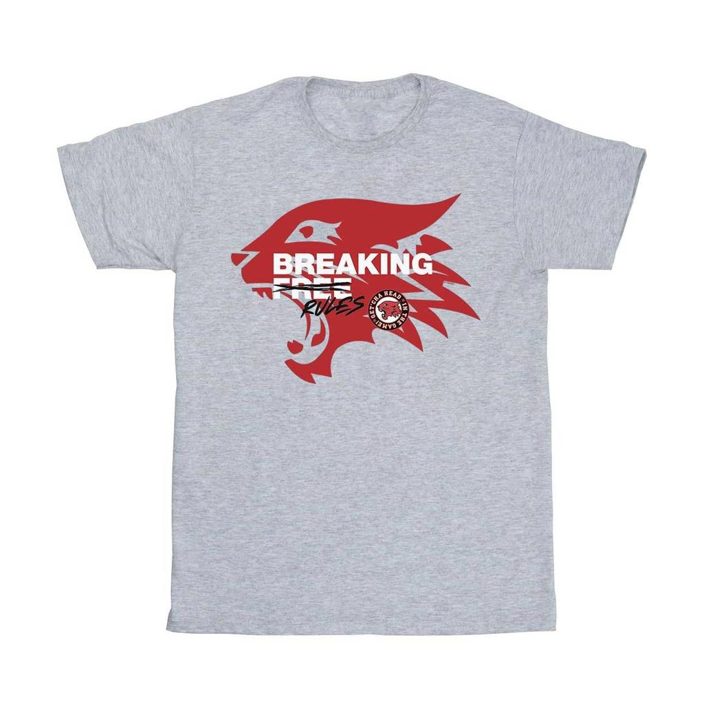 Disney Womens/Ladies High School Musical The Musical Breaking Rules Cotton Boyfriend T-Shirt