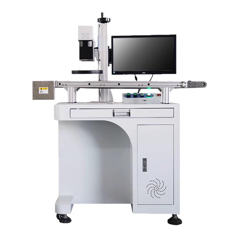 Fully Automatic Purple Light CCD Laser Engraving & UV Printing Inkjet Marking Machine