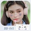 Waterproof Butterfly Glitter Face Tattoo Stickers for Festival Dance Parties