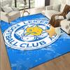 1PC Leicester Football Club Crest Floor Mat for Living Room, Game Rooms, Office, Bedroom, Office Floor Mat Playful Design, Christmas fan gifts