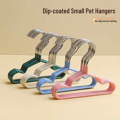 Pet & Kids Non-Slip Metal Hanger – Mini Size for Clothes