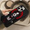 Terror Gothic Art Mobile Phone Case for iPhone 17 16 15 14 13 12 11 Air Pro Max Plus Matte Surface Colorful Cover Pretty Luxury