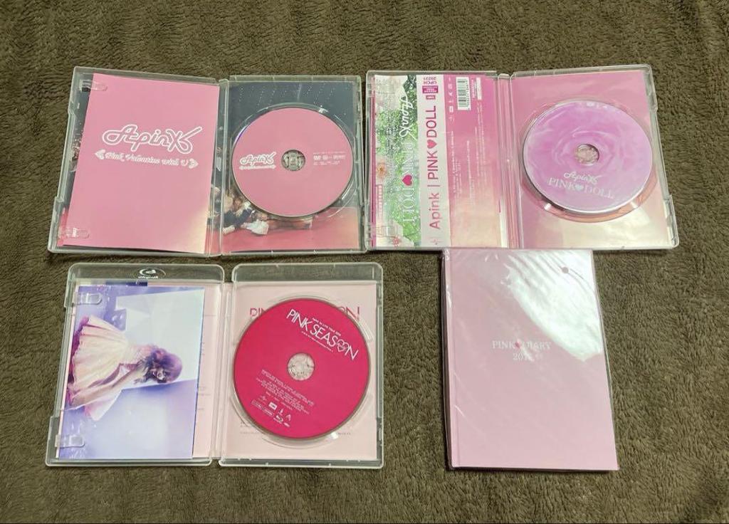 [USED] Apink cd dvd blu-ray
