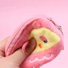 Coin Purse Cartoon Zipper Plush Three-Dimensional Coin Purse Wallet Key Holder