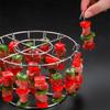 Air Fryer Stainless Steel Vertical Grill Rack Detachable String Grill Vertical Barbecue Skewer Bracket